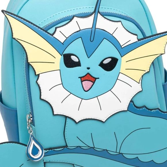 (SOLD) Loungefly Pokémon Vaporeon Cosplay Mini Backpack - Picture 2 of 8